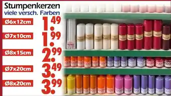 Wreesmann Stumpenkerzen Angebot