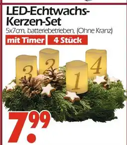 Wreesmann Led-echtwachs-kerzen-set Angebot
