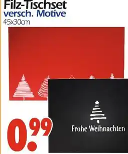 Wreesmann Filz-tischset Angebot