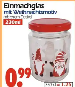 Wreesmann Einmachglas mit weihnachtsmotiv Angebot