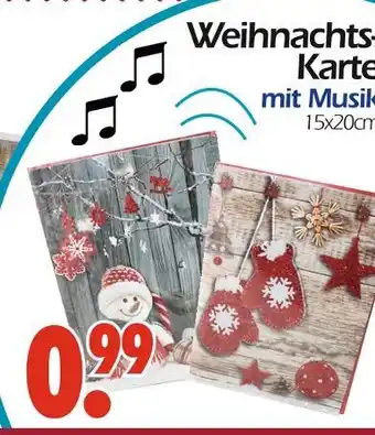 Wreesmann Weihnachtskarte Angebot