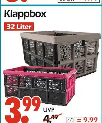 Wreesmann Klappbox Angebot