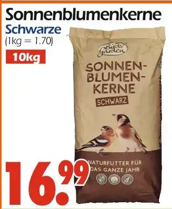Wreesmann Bird's garden sonnenblumenkerne schwarz Angebot