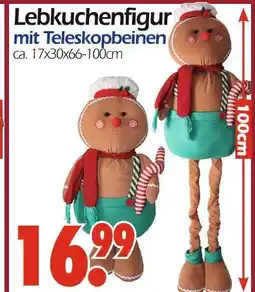 Wreesmann Lebkuchenfigur mit teleskopbeinen Angebot