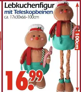 Wreesmann Lebkuchenfigur mit teleskopbeinen Angebot