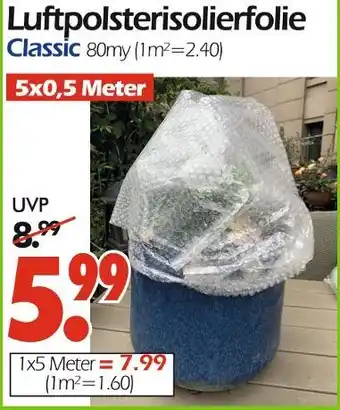 Wreesmann Luftpolsterisolierfolie classic Angebot