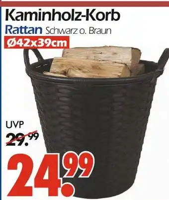Wreesmann Kaminholz-korb Angebot