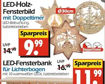 Wreesmann Led-holz-fensterbild Angebot