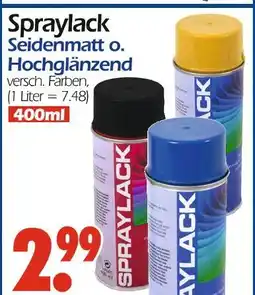 Wreesmann Spraylack seidenmatt o. hochglänzend Angebot