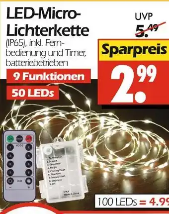 Wreesmann Led-micro-lichterkette Angebot