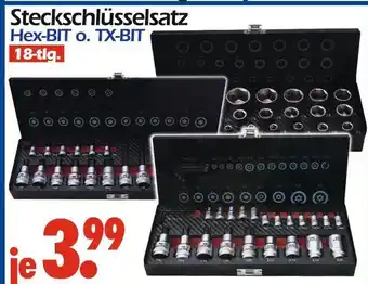 Wreesmann Steckschlüsselsatz hex-bit Angebot