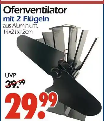 Wreesmann Ofenventilator Angebot