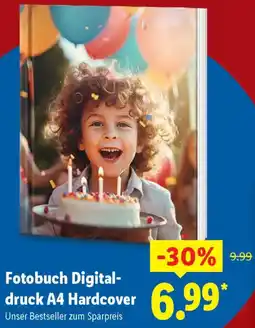 Lidl Fotobuch Digitaldruck A4 Hardcover Angebot