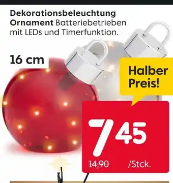 Rusta Dekorationsbeleuchtung ornament Angebot