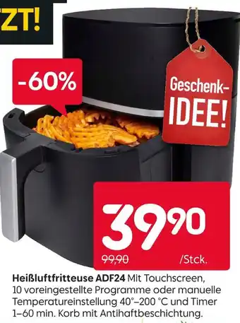Rusta Heißluftfritteuse adf24 Angebot