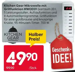 Rusta Kitchen gear mikrowelle mit grillfunktion mwod19 Angebot