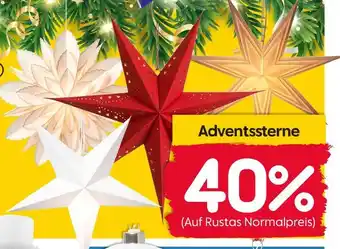 Rusta 40 % rabatt Angebot