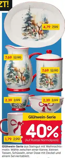 Rusta Glühwein-serie serviertablett Angebot