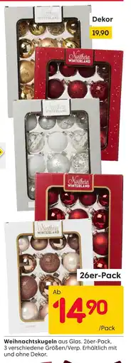 Rusta Northern winterland weihnachtskugeln Angebot