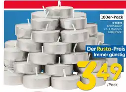 Rusta Teelicht Angebot