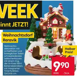 Rusta Weihnachtsdorf rensvik Angebot
