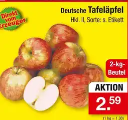 Zimmermann Deutsche tafeläpfel Angebot