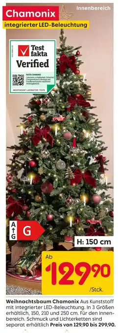 Rusta Weihnachtsbaum chamonix Angebot