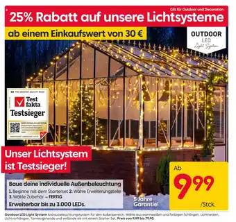 Rusta Outdoor led light system Angebot