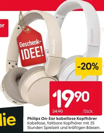Rusta Philips on-ear kabellose kopfhörer Angebot