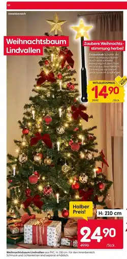 Rusta Weihnachtsbaum lindvallen Angebot