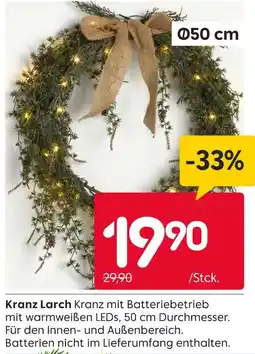 Rusta Kranz larch Angebot