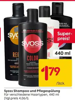 Rusta Syoss shampoo und pflegespülung Angebot