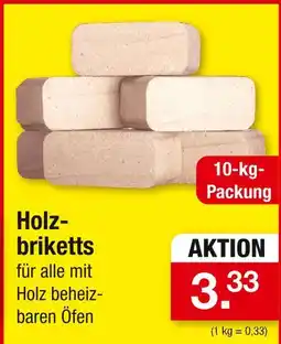 Zimmermann Holzbriketts Angebot