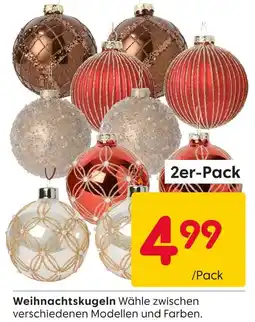 Rusta Weihnachtskugeln Angebot