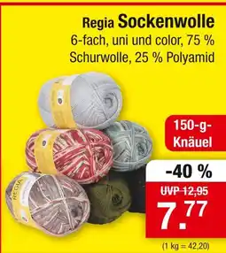 Zimmermann Regia sockenwolle Angebot