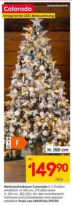 Rusta Weihnachtsbaum colorado Angebot