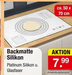 Zimmermann Backmatte silikon Angebot