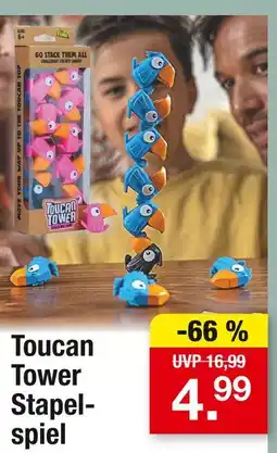 Zimmermann Toucan tower stapelspiel Angebot
