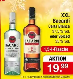Zimmermann Bacardí carta blanca Angebot
