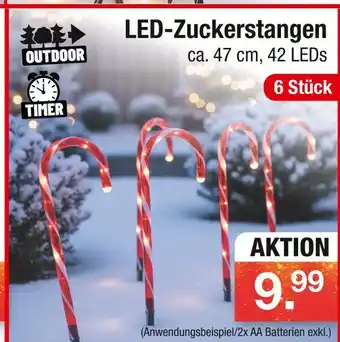 Zimmermann Led-zuckerstangen Angebot