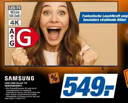 Expert Samsung led uhd smart tv gu65u8099fu Angebot