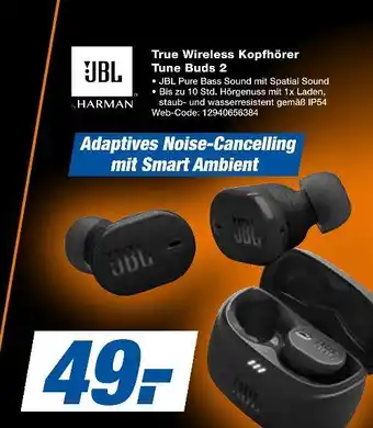 Expert Jbl true wireless kopfhörer tune buds 2 Angebot