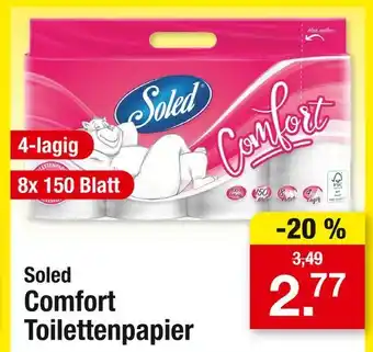 Zimmermann Soled comfort toilettenpapier Angebot