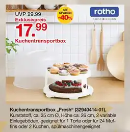 Möbelzentrum Pforzheim Rotho kuchentransportbox 'fresh' Angebot