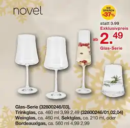 Möbelzentrum Pforzheim Novel trinkglas Angebot