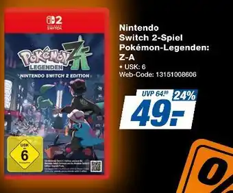 Expert Nintendo switch 2-spiel pokémon-legenden: z-a Angebot