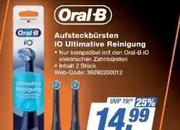 Expert Oral-b aufsteckbürsten io ultimative reinigung Angebot