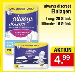 Zimmermann Always discreet einlagen long Angebot