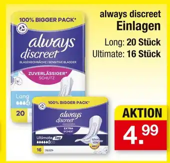 Zimmermann Always discreet einlagen long Angebot