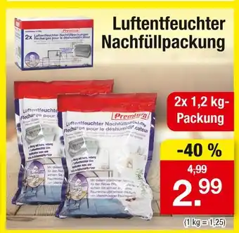 Zimmermann Premium luftentfeuchter nachfüllpackung Angebot